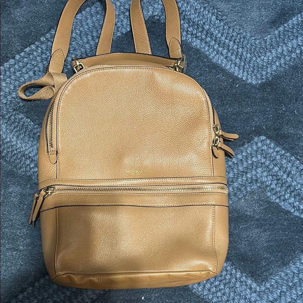 Henri Bendel Leather Backpack